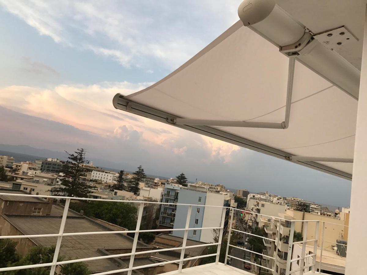 Panoramic View - Penthouse Apartment Rhodes City Exterior photo