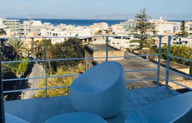 Panoramic View - Penthouse Apartment Rhodes City Exterior photo